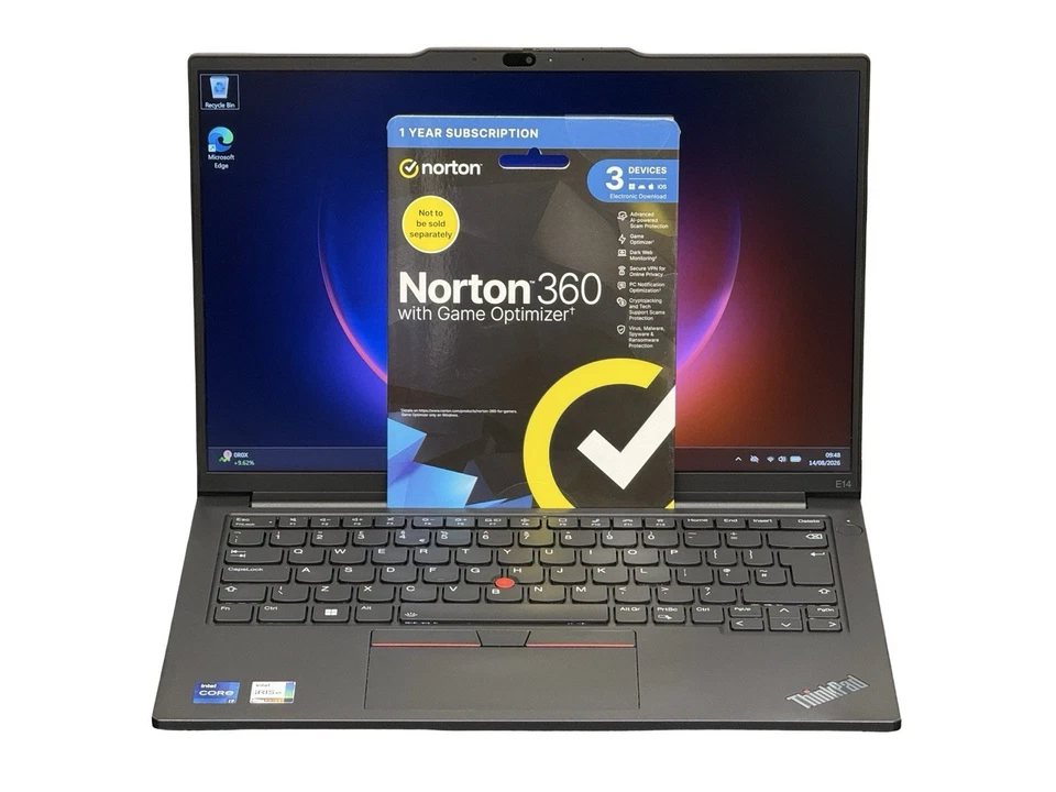 Lenovo ThinkPad E14 · i7-1355U · 8GB · 256GB, photo 1 of 5