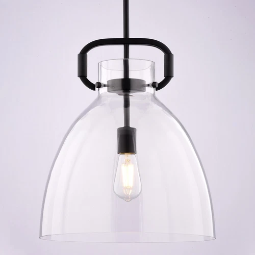 Madrona 14-In. W Pendant Black - Picture 5 of 5