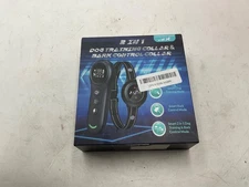 2-in-1 Dog Shock Collar and Dog Bark Collar, Smart Anti-Bark Dog Training Collar