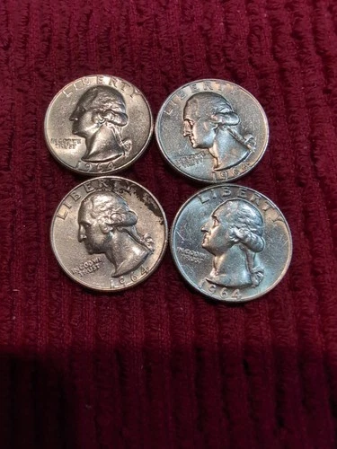 New Listing1964 Silver Washington Quarters