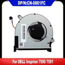 0861FC New Original For DELL Insprion 7590 7591 Laptop Cooling Fan Cooler Fan