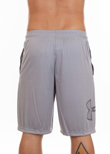 UNDER ARMOUR - SHORTS UOMO - UA TECH™ GRAPHIC - 1306443-035 - STEEL GREY |  eBay