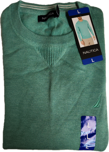 Nautica Men’s Crew Sweater Cotton M L XL XXL NWT - Picture 9 of 9