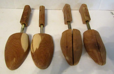 Shoe Trees Forms Bostonian Wooden Vintage Mens 2 Pair Stretchers Horn M