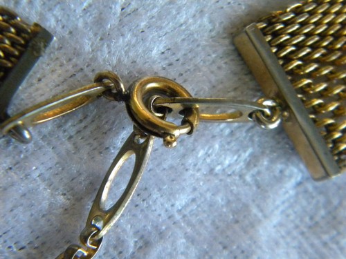 Halskette Gold ? Farbig Teppich Antik Hals Kettte Hochzeit Schmuck Kunst ! Alt - Bild 10 von 15
