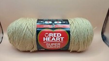 Red Heart Super Saver Yarn-Buff 7oz/ 364 Yds made in USA