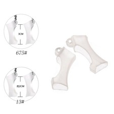 1 Pair Silicone Sleeves Cover for BTE Hearing Aids Protective Holder Protector