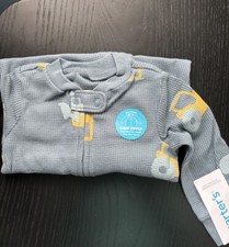 NWT Carter's Infant Sleeper 3/6 Months, 2 way Zipper Brand New Free Shipping  