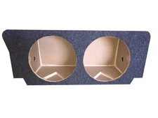 Zenclosures 2-15" Subwoofer Sub Box For 2008-2023 DODGE CHALLENGER - Dual 15"