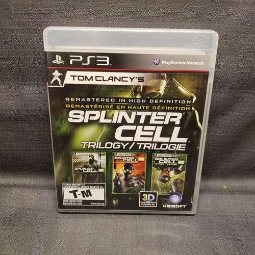 Tom Clancy's Splinter Cell: Trilogy (Sony PlayStation 3, 2011) PS3 Video Game