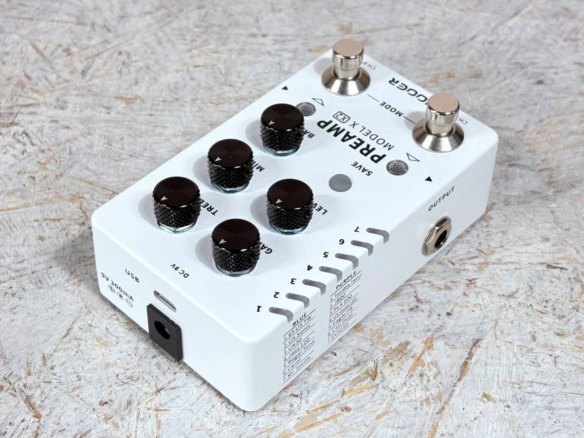 ギター Mooer PREAMP MODEL X2 Mooer Preamp Model X2 – United States