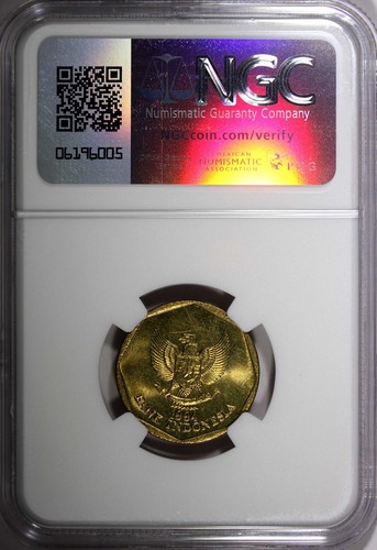 Indonesien 1994 100 Rupiah Buffalo Racing NGC UNC DETAILS KM# 53 (09) - Bild 3 von 5