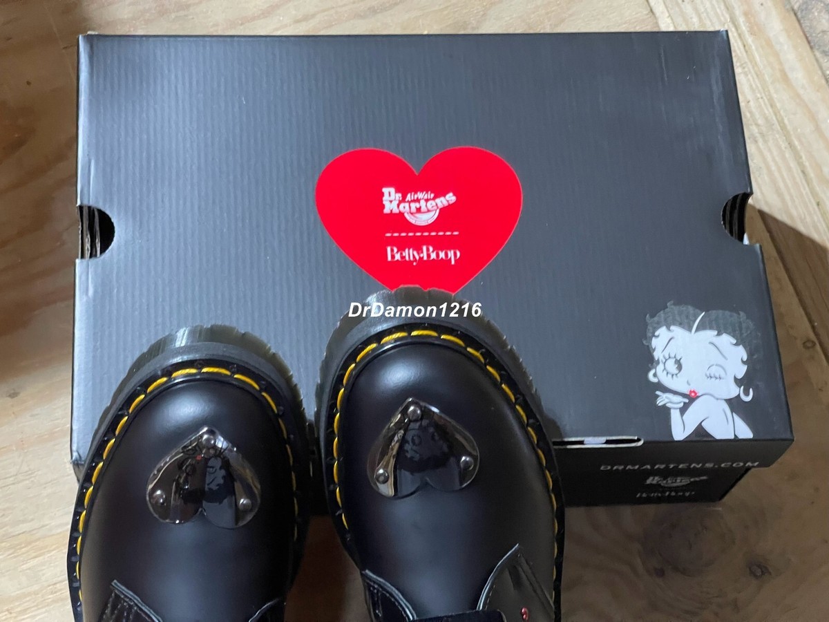 NIB Dr. Martens x Betty Boop 1461 Quad Platform RARE SHOES NIB Dr. Martens x Betty Boop 1461 Quad Platform RARE SHOES