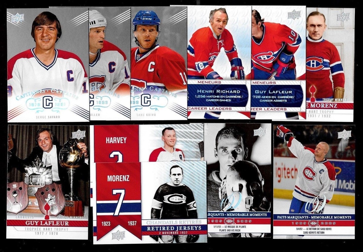 2008-09 Montreal Canadiens Centennial /100 Sp 201-300 &Amp; Inks + Jersey See List