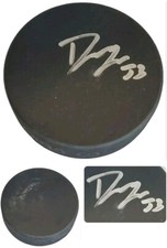 Jakob Silfverberg SIGNED BLANK INGLASCO OFFICIAL HOCKEY PUCK MADE IN 🇸🇰