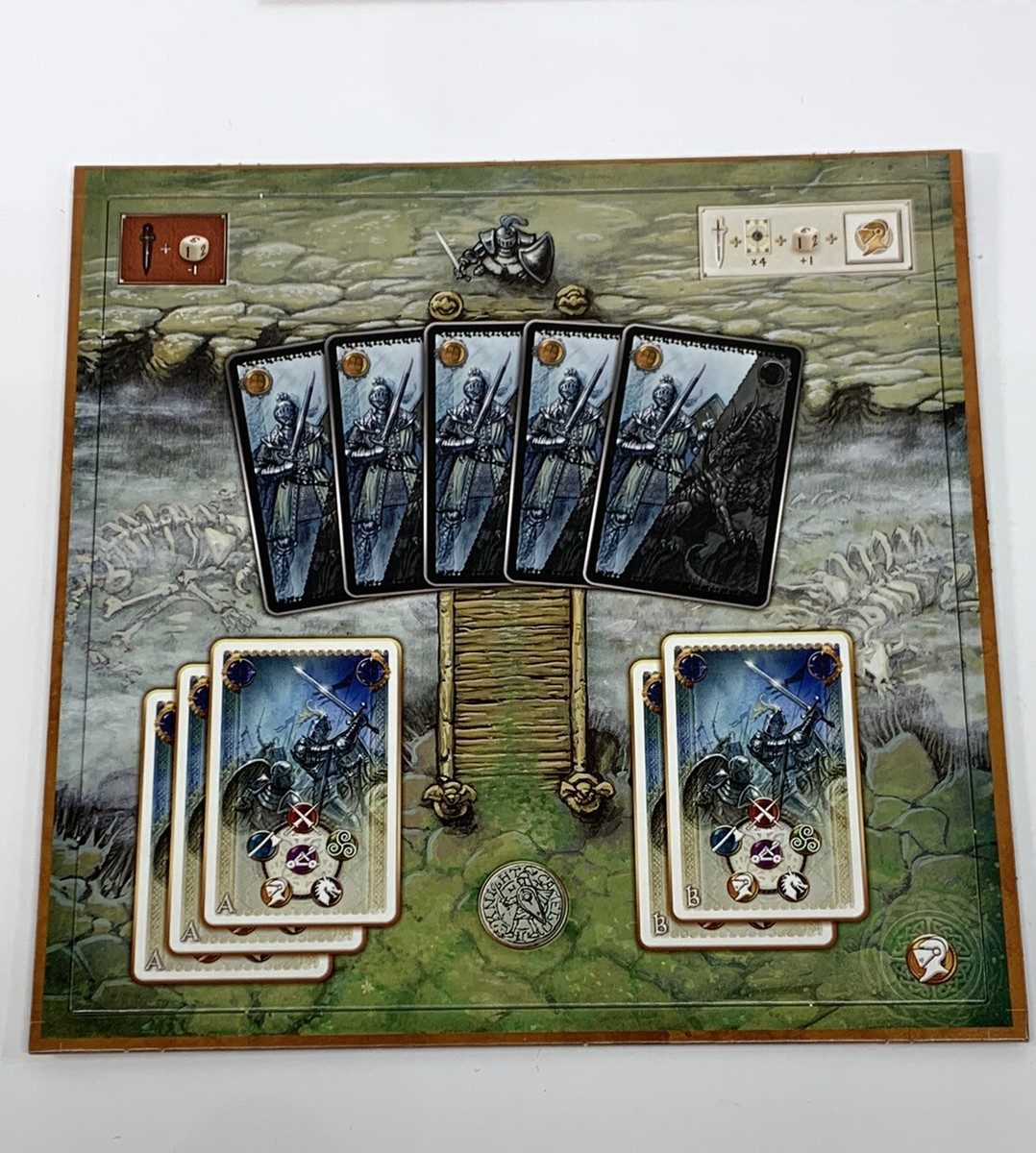Shadows Over Camelot Replacement Game Piece Lancelot & The Dragons