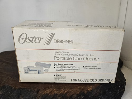 Oster Designer SpaceSaver Can Bottle Opener Under Cabinet 563-1 Portable - Picture 7 of 9
