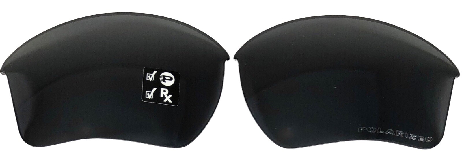 Oakley Half Jacket 2.0 XL OO9154 Polarized Gray Iridium Replacement Lenses RARE eBay
