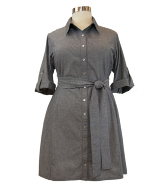 lee shirt dress Lee Women's and Women's Plus Heritage Western Denim Dress, Sizes XS-4X