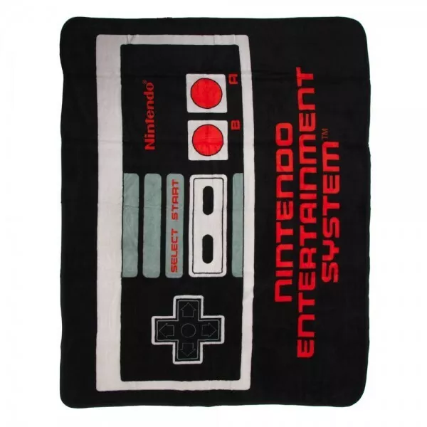 Nintendo online throw blanket