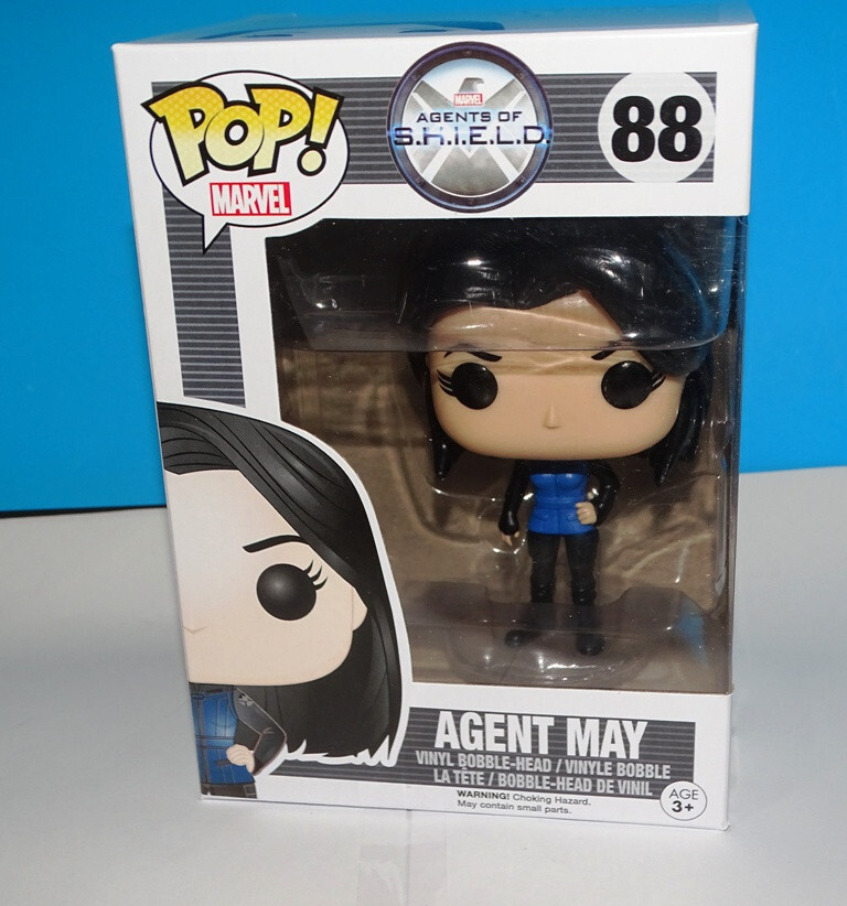 Funko Pop Marvel Agents Of Shield #88 Agent May S.h.i.e.l.d 2015 Rare