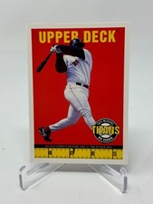 1998 Upper Deck Baseball Mo Vaughn Tape Measure Titans Card #8