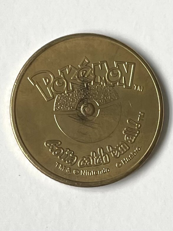 Pokemon Battling Coins - Nintendo Hasbro - Vintage - Rare - 1999