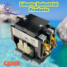 Packard C220B Contactor 2 Pole 20 Amps 120 Coil Voltage By Liberty Industrial