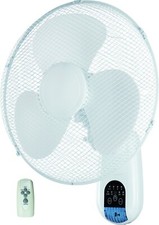 Wall Mounting Fan Hometronix 16” Tilt Oscillating Cooling Fan Remote Control