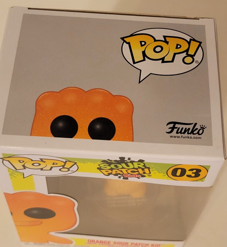 Funko Pop! Vinyl: Sour Patch Kids - Orange Sour Patch Kid #03 NEW IN BOX - Picture 4 of 11