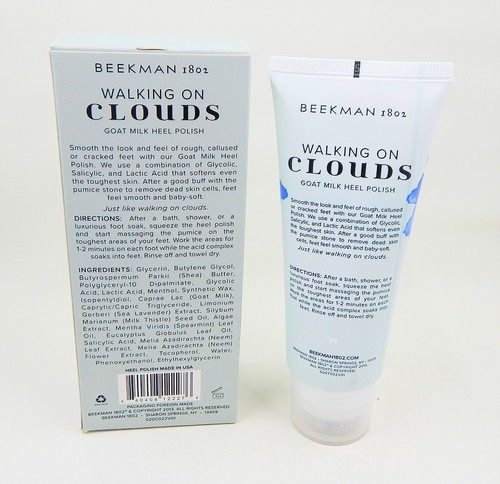 Beekman 1802 Walking On Clouds Goat Milk Foot Polish and Exfoliating Pumice - Picture 2 of 6