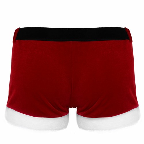 Men Christmas Sexy Outfits Santa Claus Cosplay Lingerie Set Club Dance Underwear - Picture 22 of 58