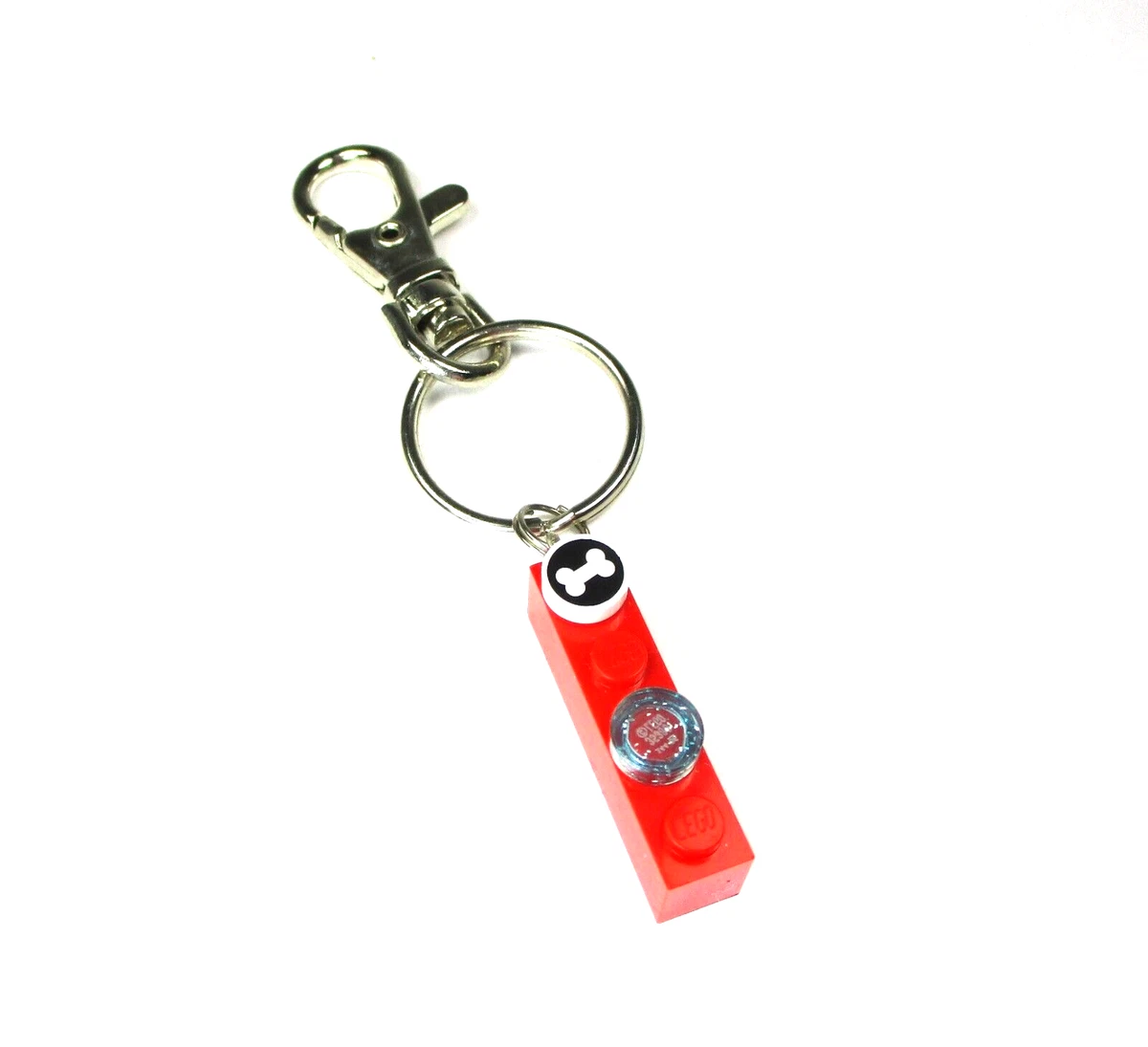 Lego brick best sale keychain