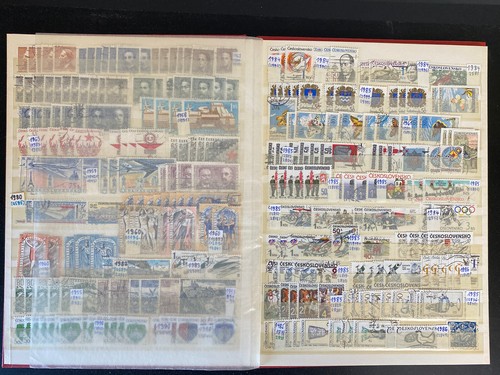 Tschechoslowakei Briefmarken Sammlung,GUT,Czechoslovakia stamps,GOOD - Bild 12 von 24