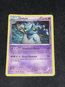 Pokemon Single Dragons Exalted Golurk Holo Rare 59/124 NM/M Condition 