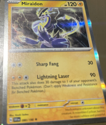 Pokemon Holo Miraidon 80/198 | eBay