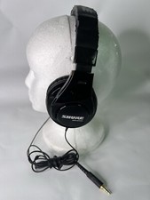 Shure SRH240A-BK Closed-Back Over-Ear Headphones, Black Read First     20