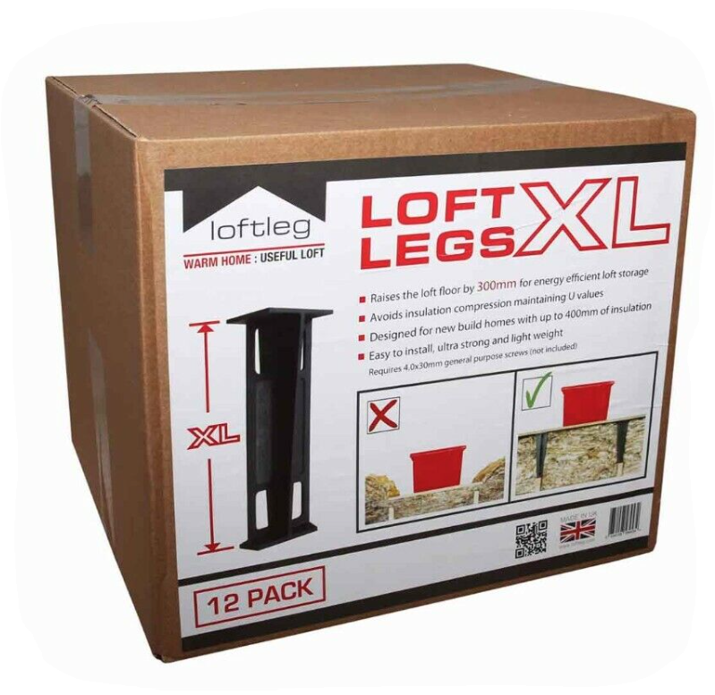6x 300mm Loft Legs Loft Stilts Insulation Spacer Boarding Raised
