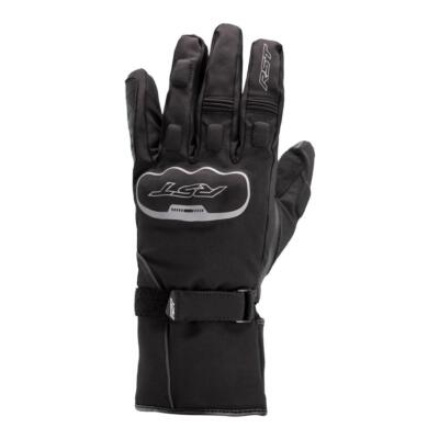RST Axiom wasserdichte Motorradhandschuhe Softshell Alltag Touring Bike schwarz