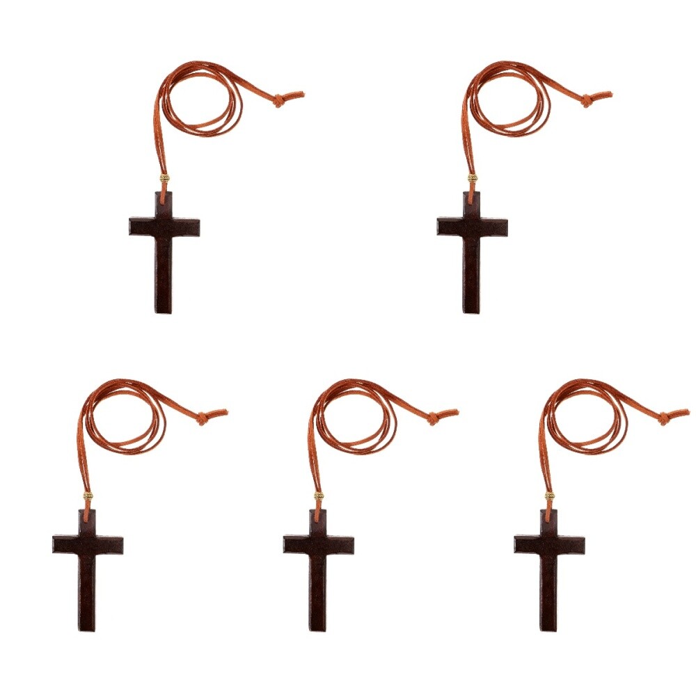 5 PCS Kreuzanhänger Fürs Auto Visier Kette Liebhaber Baby