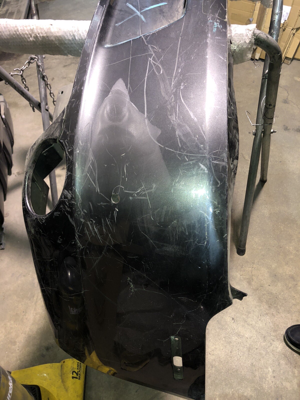 2014 ASTON MARTIN RAPIDE BUMPER COVER AD43-17K835AG OEM USED