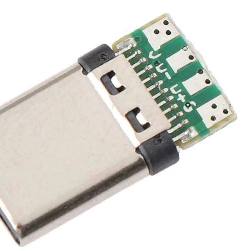 5/10Pair USB 3.1 Type C Male+Female DIY Solder Plug PCB Connector Sockets Repair - Bild 6 von 21