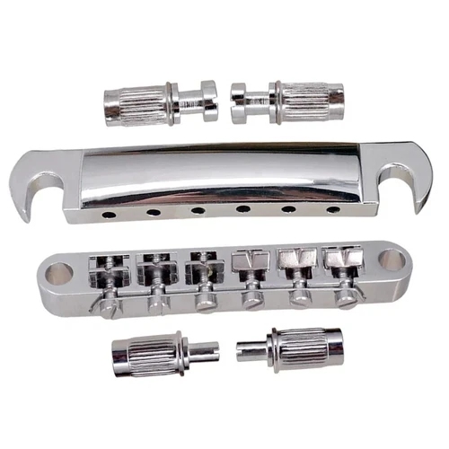 6 String Tune-O-Matic Saddle Bridge Tailpiece for ABR-1 Les Paul LP Guitar