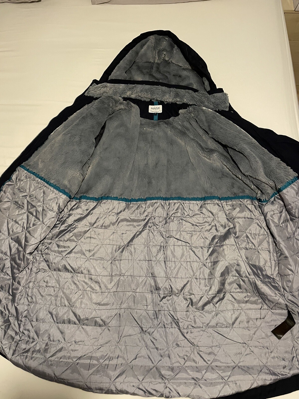 Ladies Size 22 Winter Parka Coat From Main New England Debenhams. eBay