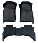 Car Mats Isuzu D-max 2011-2019 All weather 3D / 5D moulded TPE Rubber