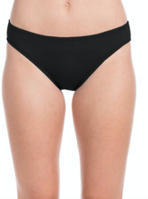 La Blanca Island Goddess Solid Hipster Bottom LBOIG93 Blk 12 NWT