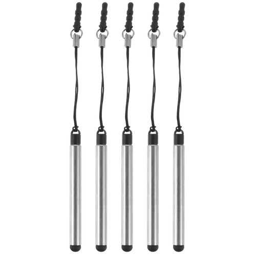 5 Pcs Stylet Tactile Enfant Retractable Smartphone Pointe Fine Pour Téléphone - Zdjęcie 6 z 12