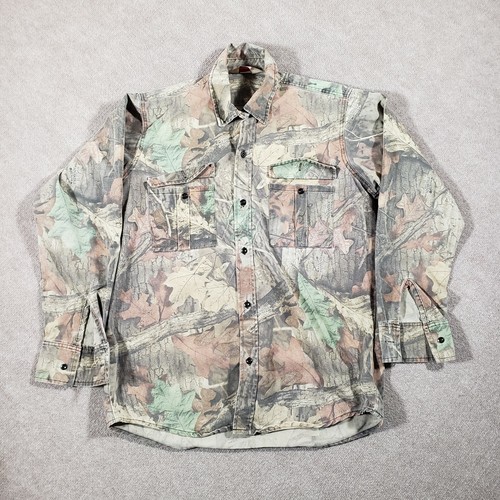 Redhead Shirt Mens Large Camo Long 