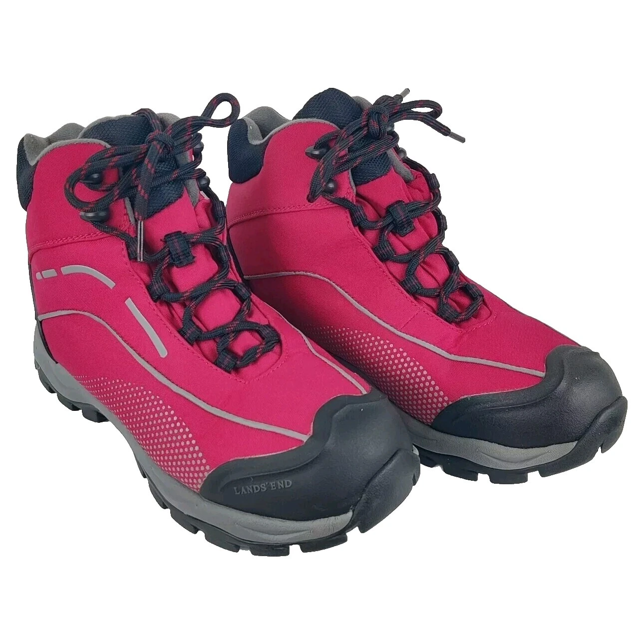 Lands 'End Botas pretas para mulheres