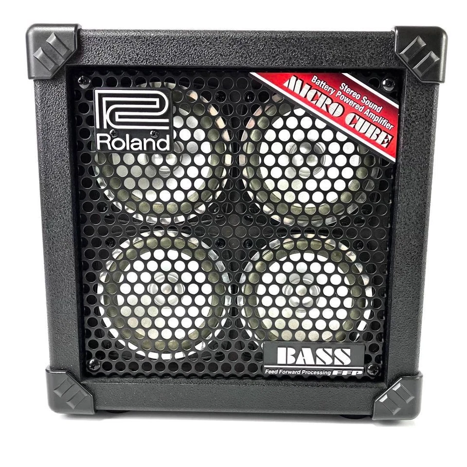 Roland MICRO CUBE BASS RX Amp COSM Modeling Portable Japan Tested - Image 2 of 4